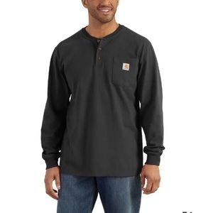 NWT Carhartt Loose Fit Long Sleeved Pocket Tee - L